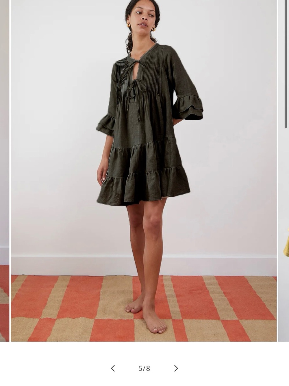 Casa Raki Nina Linen Dress